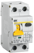Автоматический выключатель дифференциального тока 16А IEK