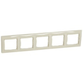 Legrand Valena Крем Рамка 5-ая гориз Legrand Valena Крем Рамка 5-ая гориз