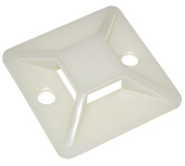 Самоклеящаяся площадка под хомуты IEK 25x25 белая 100 шт Самоклеящаяся площадка под хомуты IEK 25x25 белая 100 шт