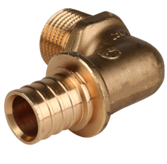 Фото Угольник переход Stout 20-1/2 наружной резьбой