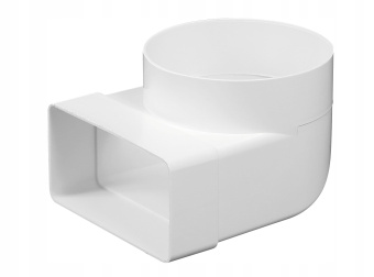 Фото Переход вентиляционный угловой 110х55  D100