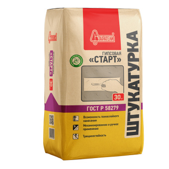 Фото Штукатурка Старатели гипс. 30кг