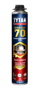 Купить Пена монтажная профессиональная Tytan Ultra Fast 70 летняя 870 мл