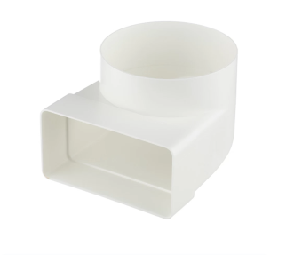 Купить Переход вентиляционный угловой 110х55  D100