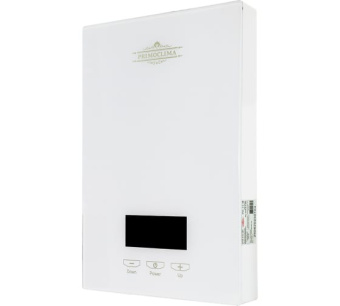 Электрический проточный нагреватель Primoclima vita 8.5 квт, белый в интернет магазине Прораб Шоп