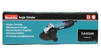 Купить Угловая шлифмашина Makita, ф125мм, 720Вт, 11000об\м, плавный пуск, антирестарт 2,7кг.