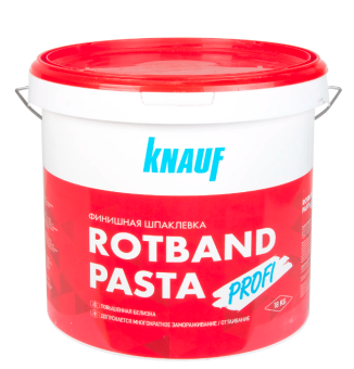 Фото Шпаклевка финишная Knauf Rotband Pasta 18 кг