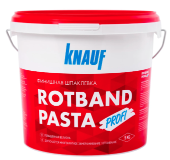 Фото Шпаклевка финишная Knauf Rotband Pasta 5 кг