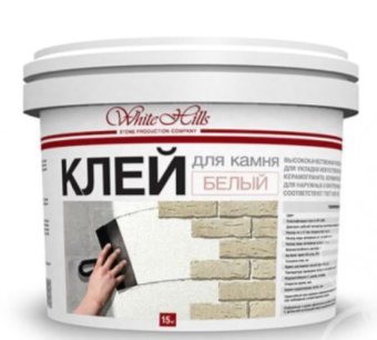 Фото White Hills «БЕЛЫЙ», клей (ведро, 15 кг)