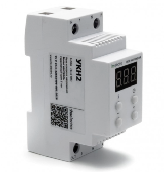 Фото РЕЛЕ НАПРЯЖЕНИЯ hselectro УКН2-40С НА DIN-РЕЙКУ 40А 