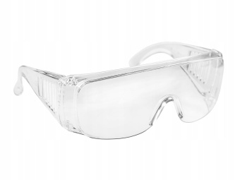 Фото Открытые защитные очки, прозрачные