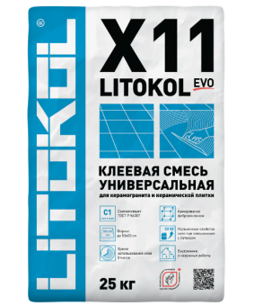 Фото Клей плиточный LitoKol X11 25 кг