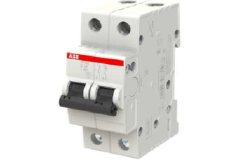 Фото Автоматический выключатель 2пол 10A, 6кА, ABB
