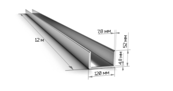 Фото Швеллер 120х50х5 12 метров