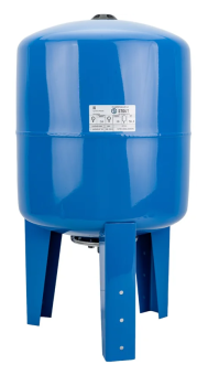 Фото Расширительный бак STOUT STW-0002-000050 гидроаккумулятор 50 л. вертикальный (цвет синий)