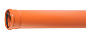 Фото Труба канализационная Ostendorf d110x2000 мм для наружной канализации