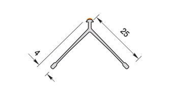 Купить Угол малярный усиленный штукатурный ИДЕАЛ 3м