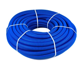 Купить Труба гофрированная ПНД, цвет синий, 28 мм для труб 20мм 