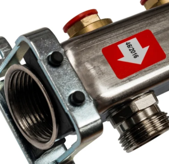 Купить Коллекторная группа STOUT на 3 отвода (отопление)