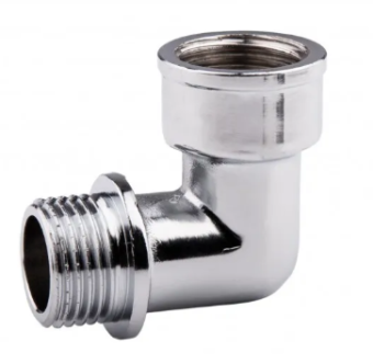 Фото Уголок латунный 1/2 в/р - н/р(хром) TIM