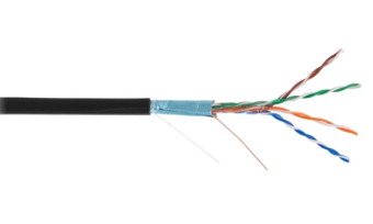 Купить Кабель LAN FTP 5e черный внешний