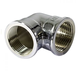 Фото Уголок латунный 3/4 в/р - в/р(хром) TIM