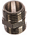 Ниппель Valtec резьбовой 1/2 нар/нар рез.(Хром)