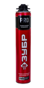 Цена на Монтажная пена ЗУБР PRO 750 мл, пистолетная, всесезонная