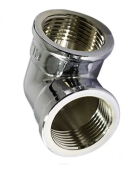 Цена на Уголок латунный 3/4 в/р - в/р(хром) TIM