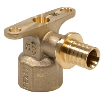 Цена на Настенный угольник Rehau Rautitan RX с вн./рез. с корот патрубком 16-Rp 1/2