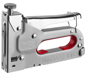 Купить Степлер с регулировкой силы удара, металл. корпус 4-14 мм MIRAX