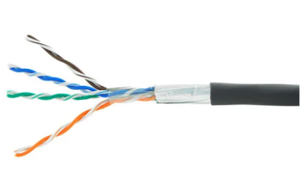 Фото Кабель LAN FTP 5e черный внешний