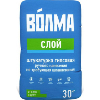 Фото Штукатурка Волма Слой 30кг