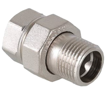 Фото Американка Valtec 1/2 дюйма вн/р - н/р(Хром)