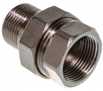 Фото Американка Valtec 3/4 дюйма вн/р - н/р(Хром)