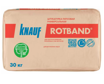 Цена на Штукатурка Knauf Ротбанд 30 кг