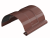 Купить Соединитель желоба ТЕХНОНИКОЛЬ МВС 125/90, коричневый Купить Соединитель желоба ТЕХНОНИКОЛЬ МВС 125/90, коричневый