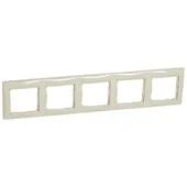 Legrand Valena Крем Рамка 5-ая гориз Legrand Valena Крем Рамка 5-ая гориз