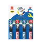 Комплект наклеек сантехника и отопление для квартиры K2001