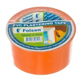 Cтроительная лента PVC Folsen оранжевая 50мм x 33м