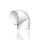 Отвод вентиляционный D 100х90