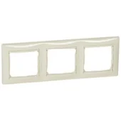 Legrand Valena Крем Рамка 3-ая гориз Legrand Valena Крем Рамка 3-ая гориз
