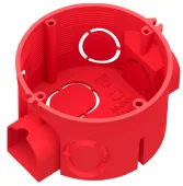 Подрозетник Промрукав Красный для сплошных стен 68x42 мм IP20 Подрозетник Промрукав Красный для сплошных стен 68x42 мм IP20