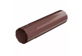 Труба водосточная ТЕХНОНИКОЛЬ МВС 125/90, 3 м, коричневый