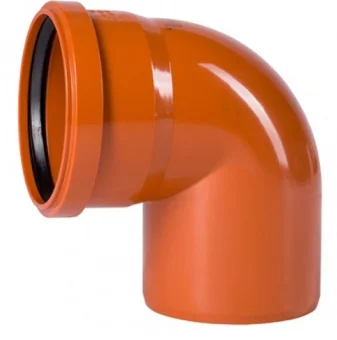 Фото Отвод Ostendorf наружной канализации 110 мм, 90 градусов