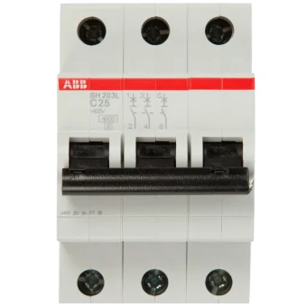 Фото Автоматический выключатель 3пол 25A, 4,5кА, АВВ