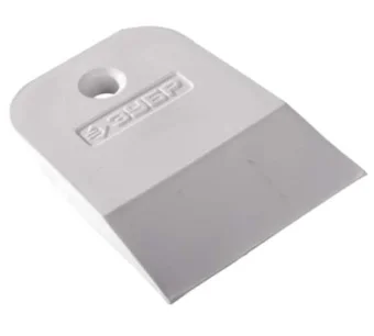 Фото Шпатель Резиновый белый "ЗУБР" 60 мм