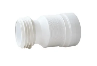 Фото Слив для унитаза d110 мм пластиковый гофрированный