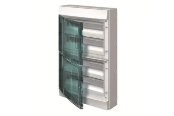 Фото Бокс наружний ABB Mistral41 72M зел/б + шина