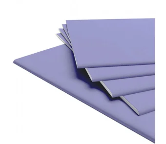 Фото Гипсокартон Сапфир ГКЛЗ звукоизоляционный 12,5 мм 2500 х 1200 Knauf